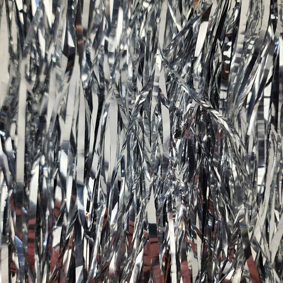 Vtg Christmas Tree Tinsel 1000 Strands 21" USA Extra Long / Wide / Heavy 2 Packs - Picture 3 of 4